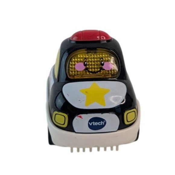 Vtech Go Go Smart Wheels Helicopter Police Car Vehicle Lot of 2 Tested - Picture 5 of 13